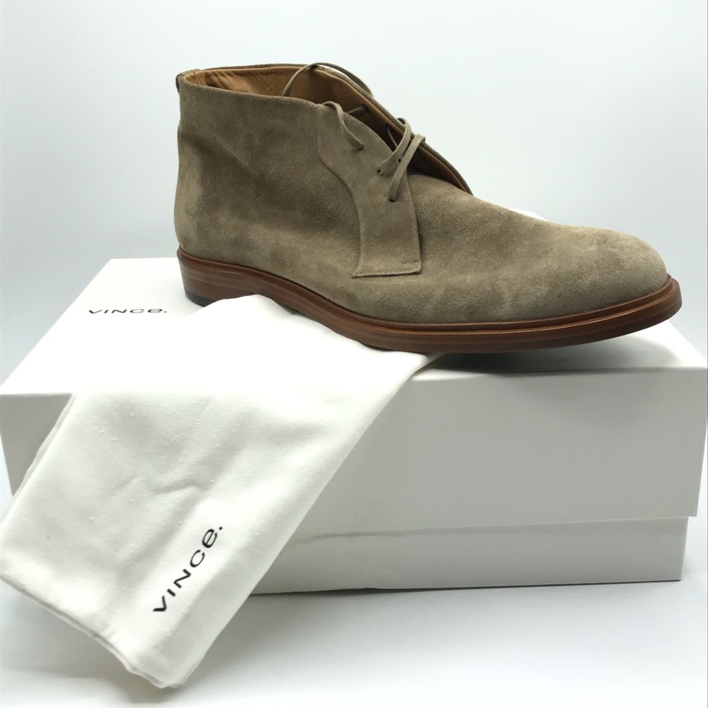 Vince Brunswick Flint Suede Ankle Boot